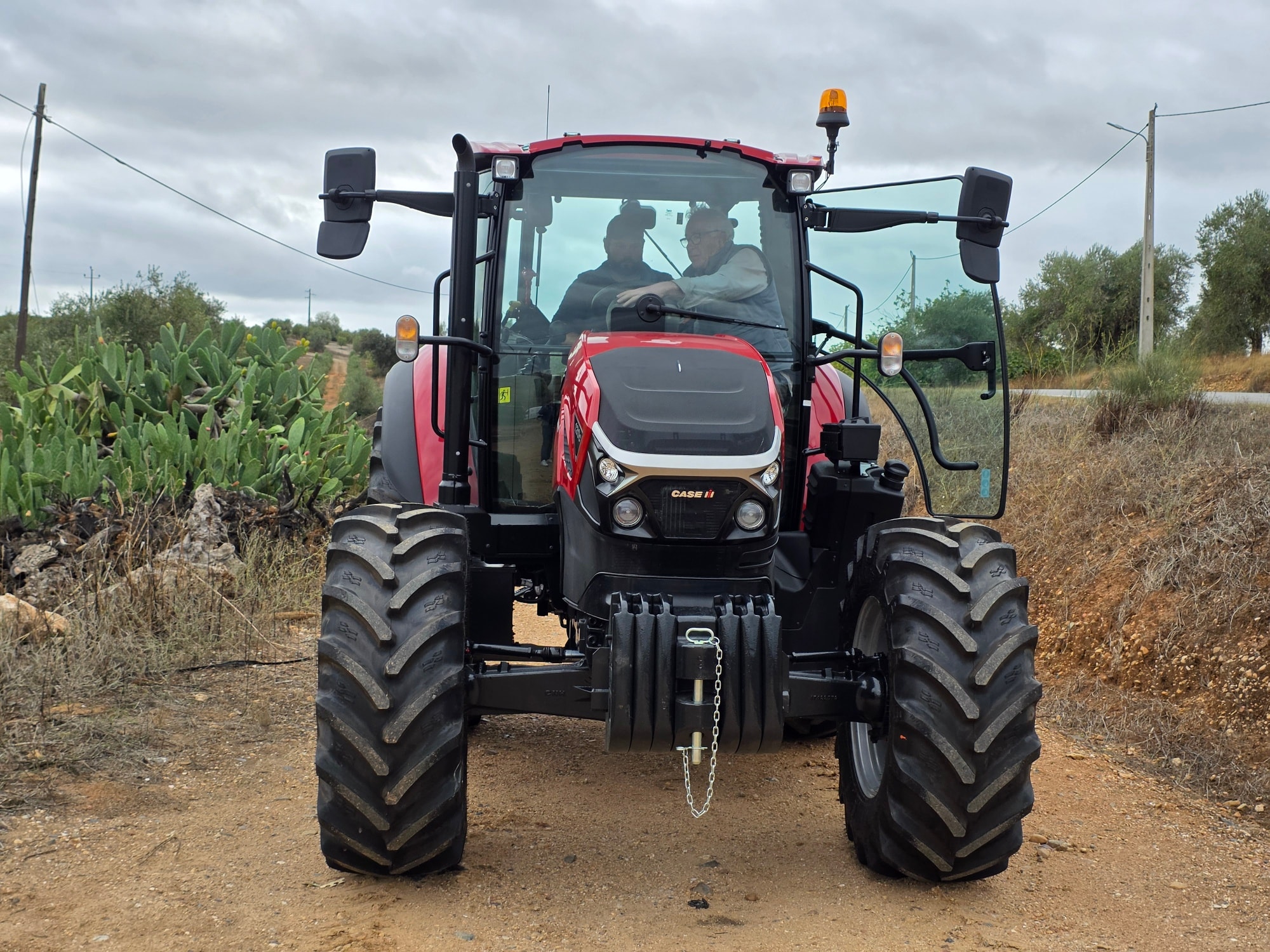 Entrega de CASE IH Farmall 120C